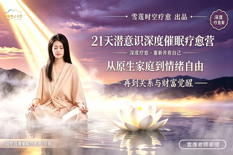 雪莲时空疗愈·21天潜意识深度催眠疗愈营